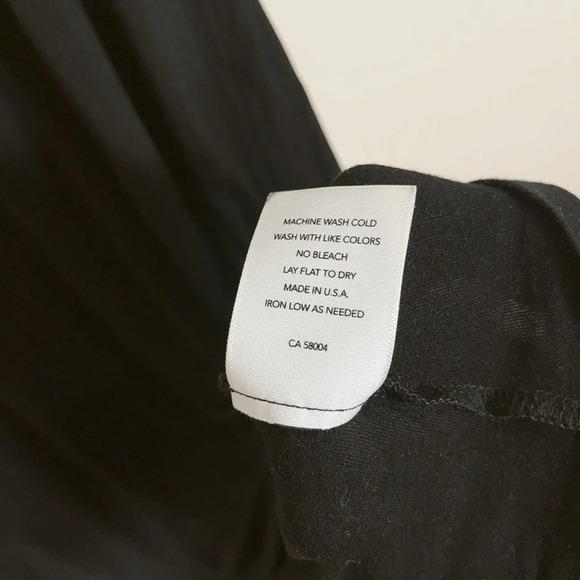 WORKHALL STUDIO | RAYON BLACK DRESS - Picture 7 of 9